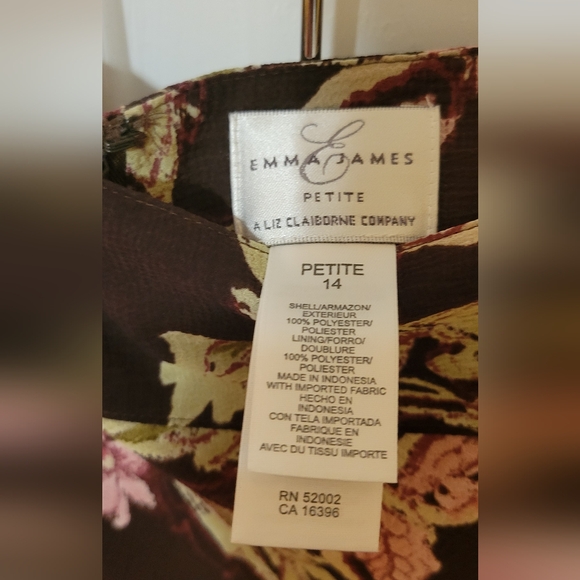 NWT Emma James/Liz Claiborne asymmetrical skirt - Picture 6 of 8